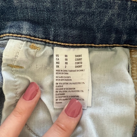 American Eagle High Rise Jegging - 00 SHORT - Picture 6 of 6